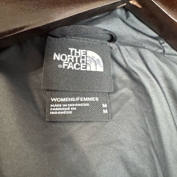 The North Face Puffer Down 550 Jacket Hooded  Black Women's M - Picture 7 of 11